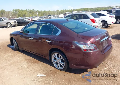 2014 Nissan Maxima 3.5 Sv z USA, uszkodzony, nr VIN 1N4AA5AP9EC472736